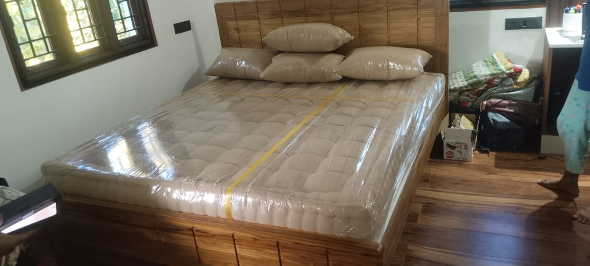 Wooden King Size Bed